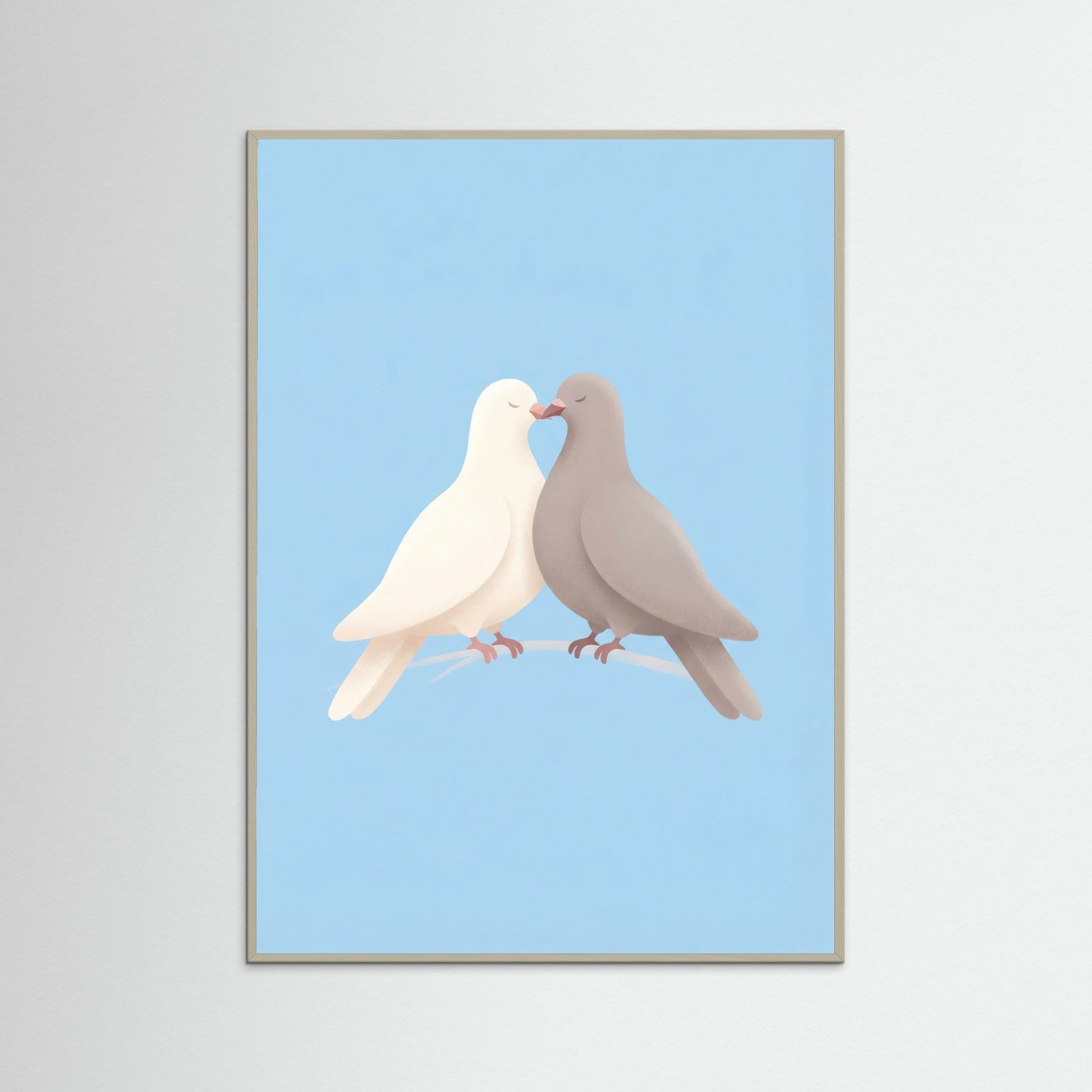 Grey Wood Feline Affection