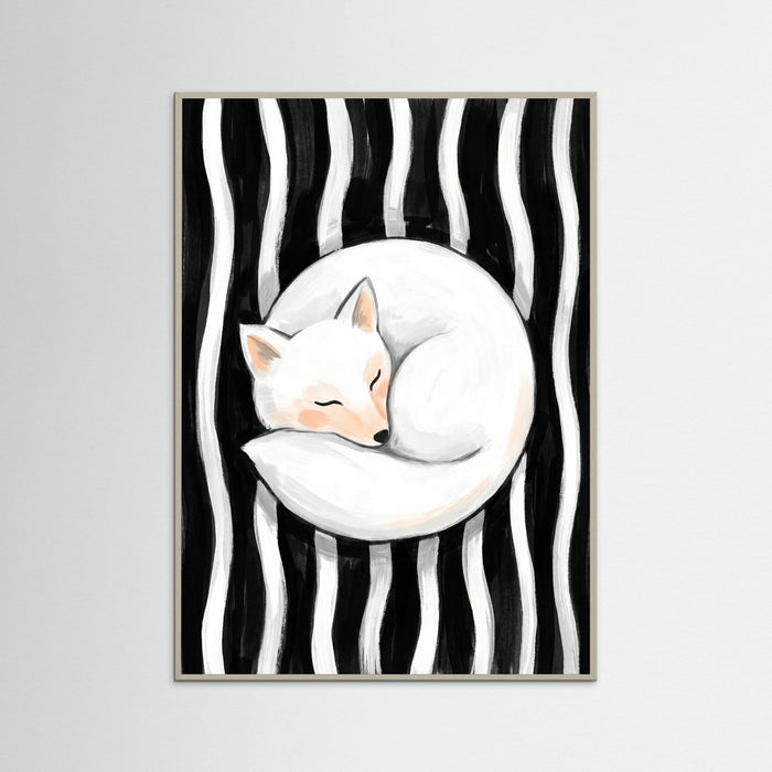 Grey Wood Feline Embrace