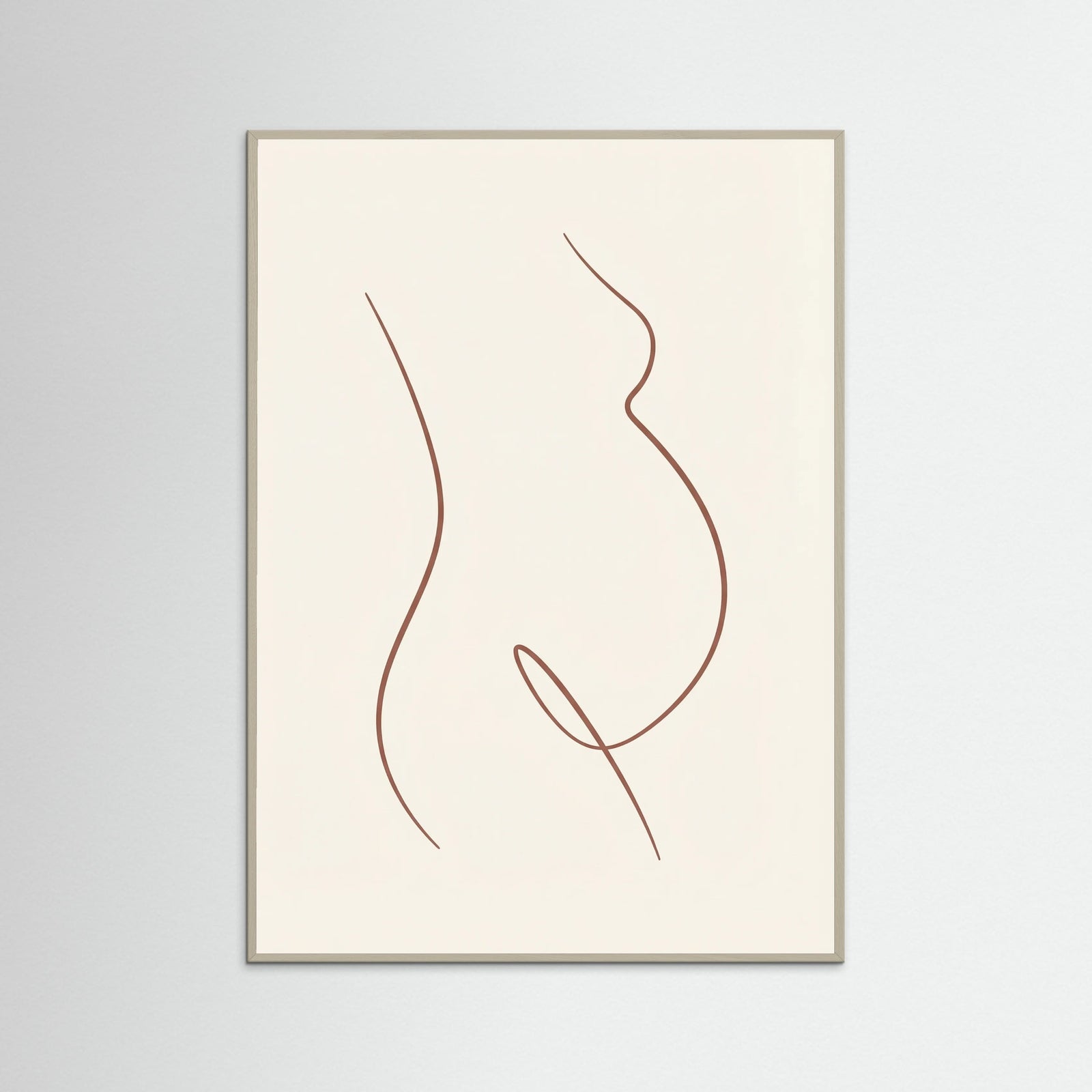 Grey Wood Feminine Forms