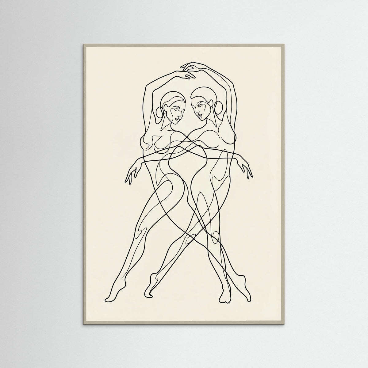 Grey Wood Figurative Assemblage