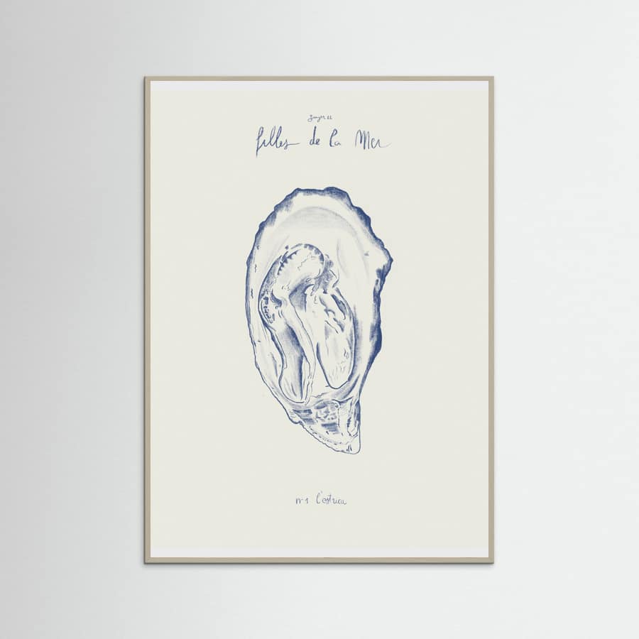 Filles de la mer n.1 - L’ostrica Poster – plakat og kunsttryk