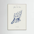 Filles de la mer n.2 - La conchiglia Poster – plakat og kunsttryk