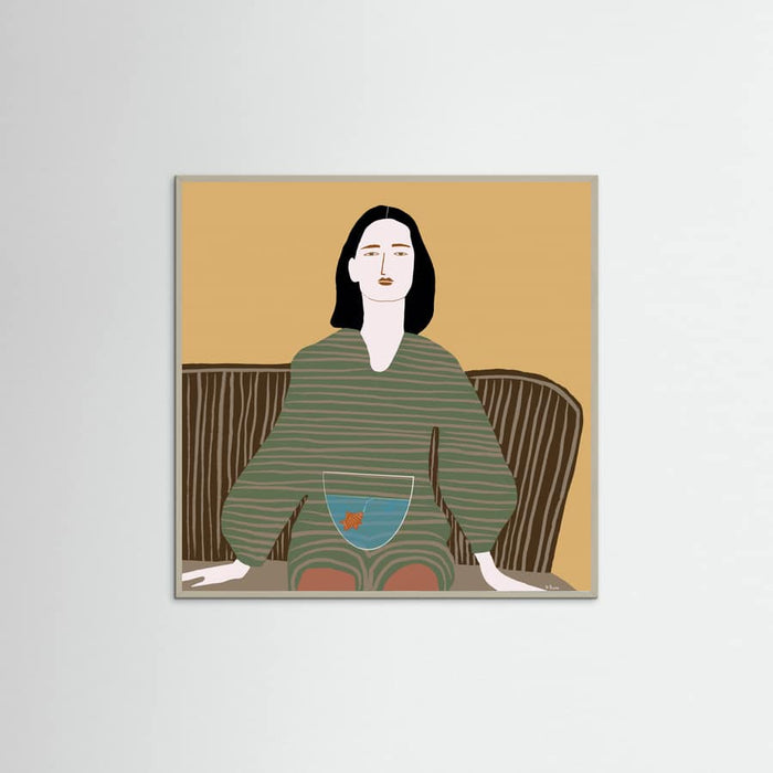 Fish lady Poster – poster och konsttryck