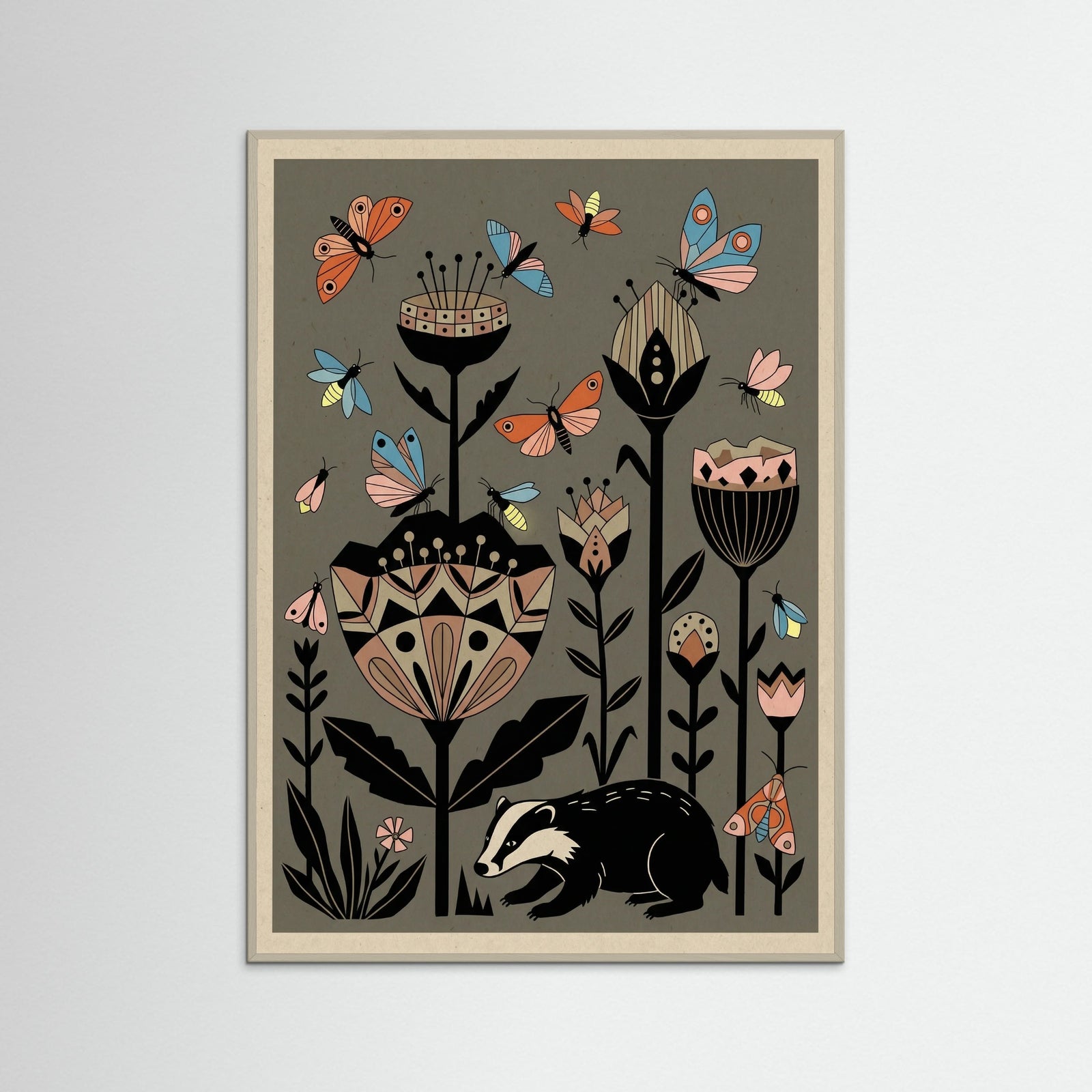 Grey Wood Flight of Fancy