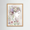 Grey Wood Floral Muse