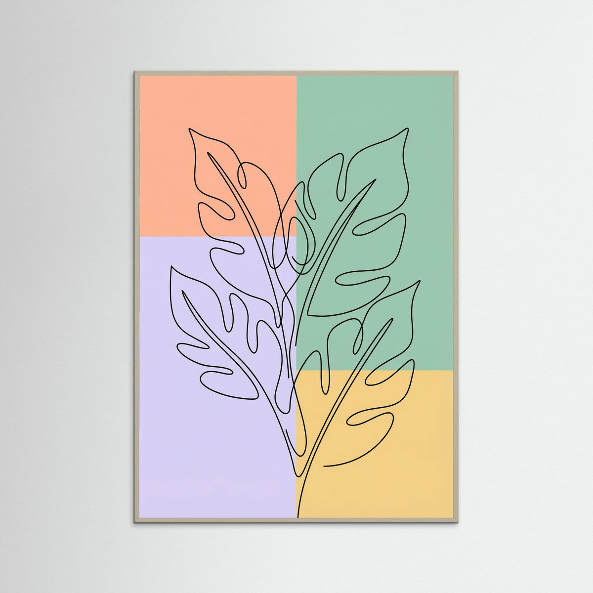 Grey Wood Flowing Botanicals