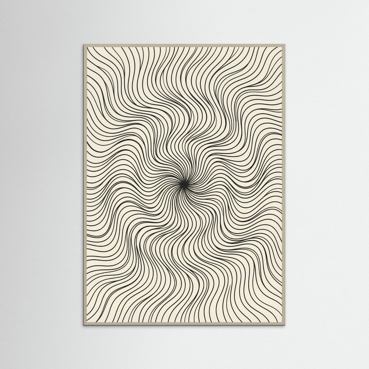 Grey Wood Flowing Embrace