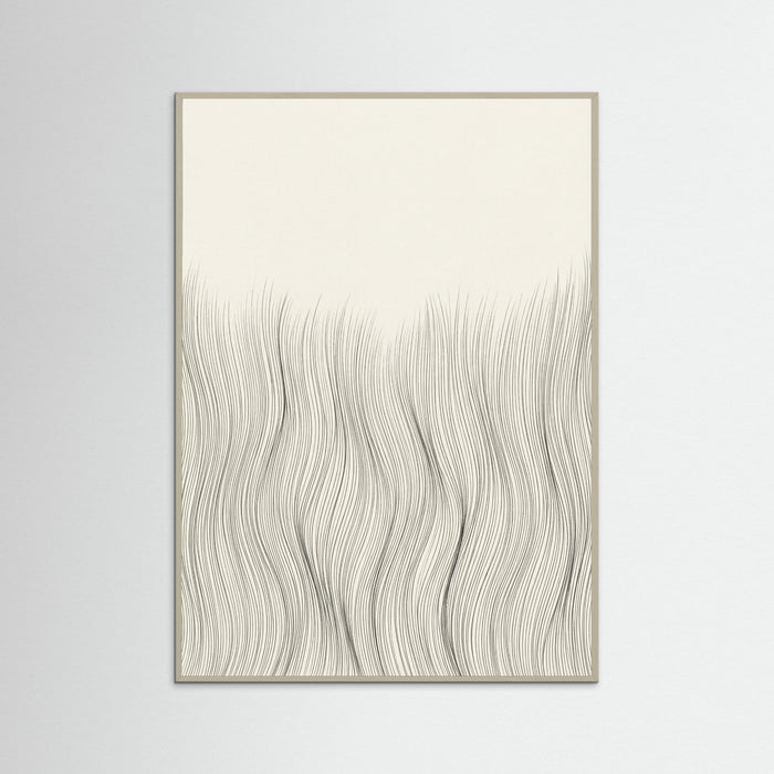 Grey Wood Flowing Horizon