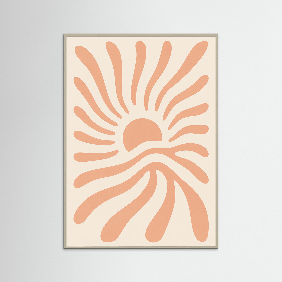 Grey Wood Flowing Rhythm