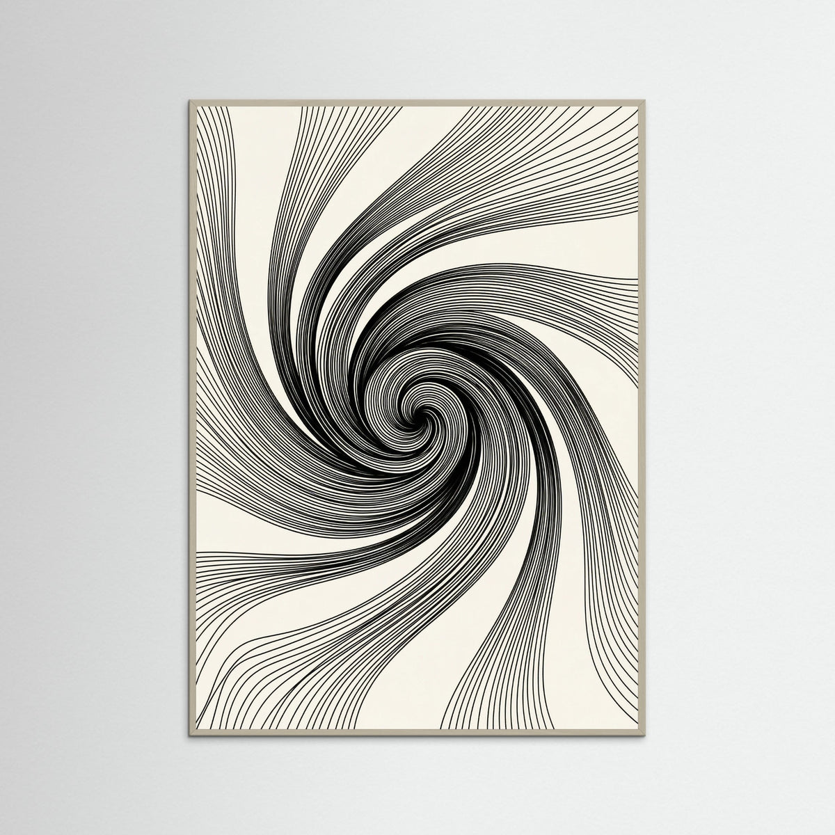 Grey Wood Flowing Rhythm