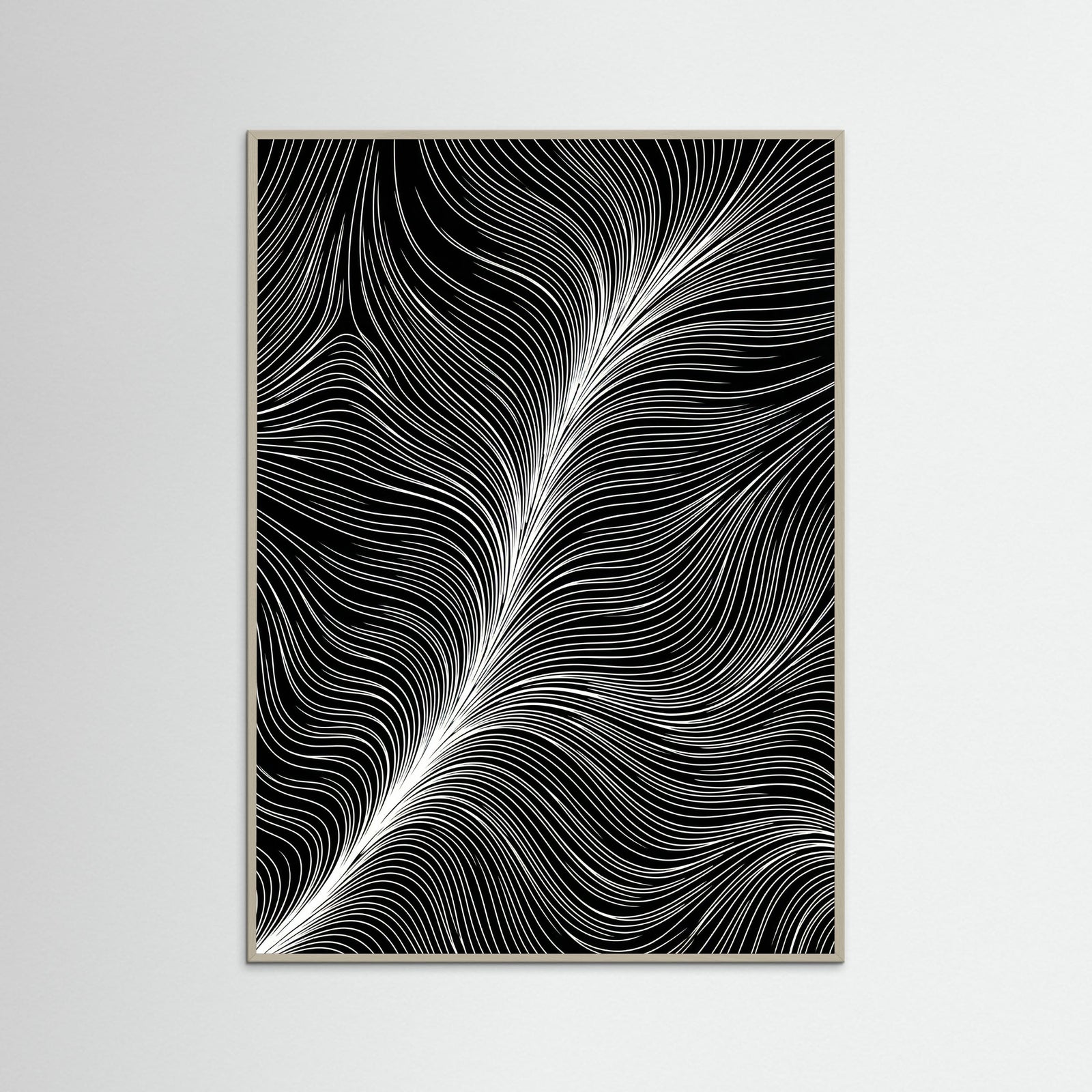 Grey Wood Flowing Rhythms