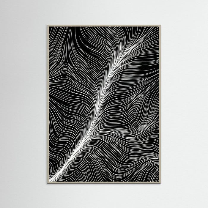 Grey Wood Flowing Rhythms
