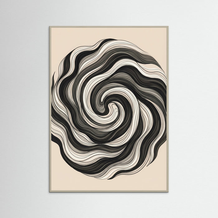 Grey Wood Flowing Strands