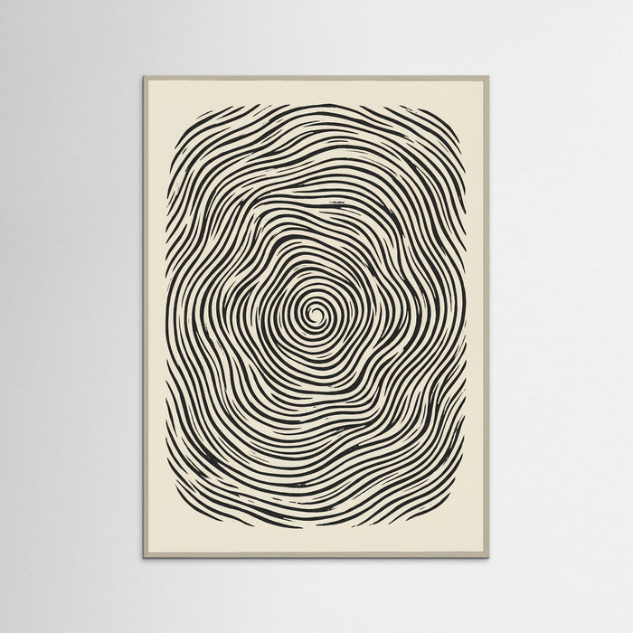 Grey Wood Flowing Strands