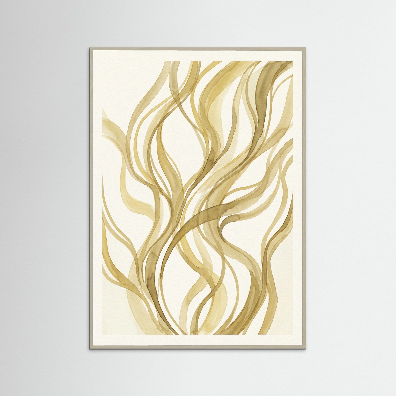 Grey Wood Fluid Bloom