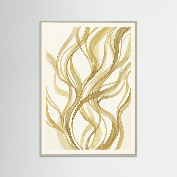 Grey Wood Fluid Bloom