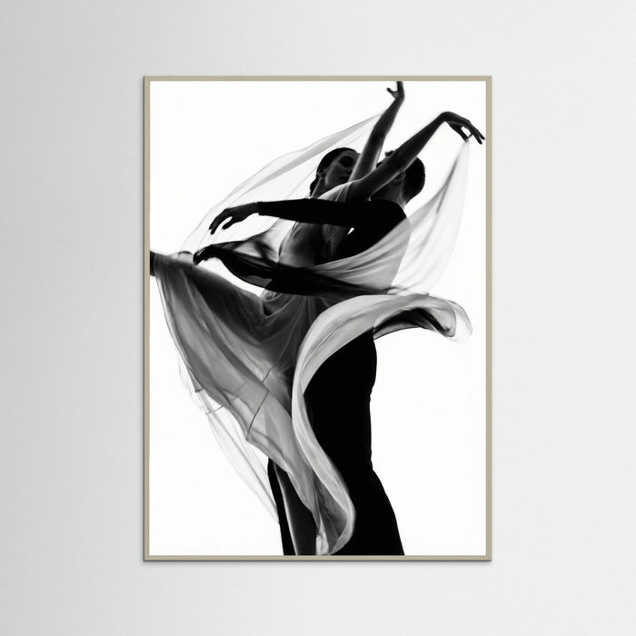 Grey Wood Fluid Grace Dance