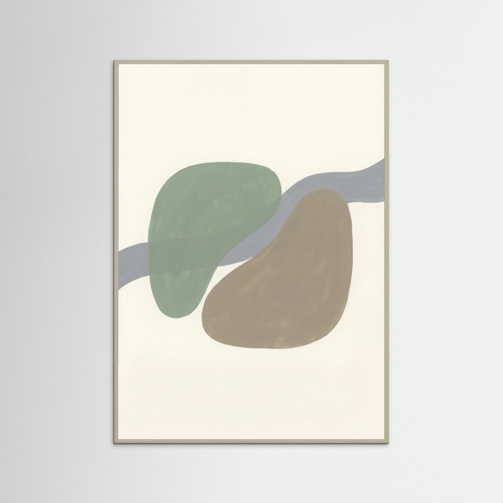 Grey Wood Fluid Harmony