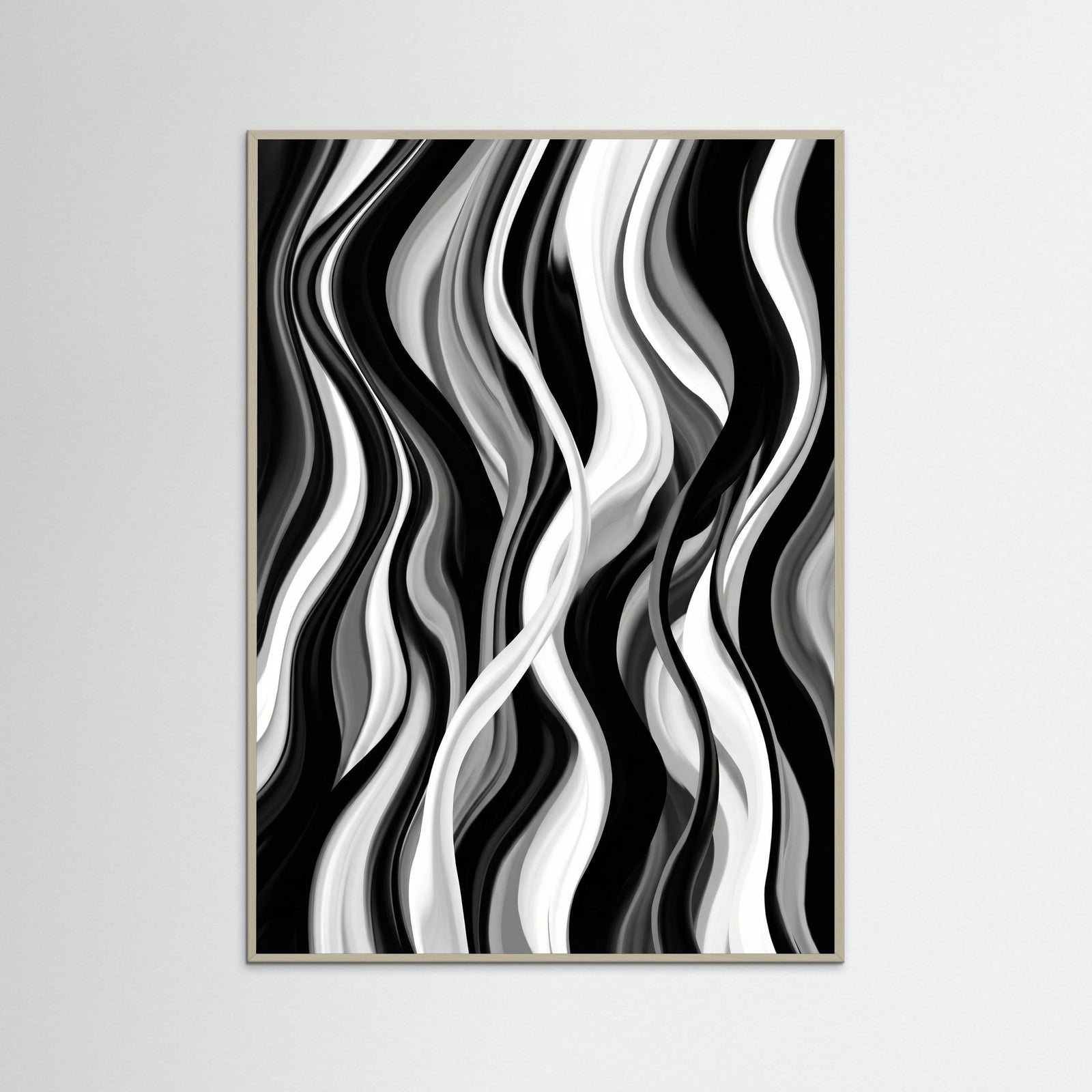 Grey Wood Fluid Rhythms