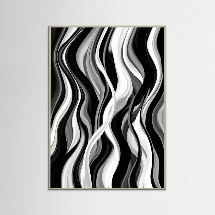 Grey Wood Fluid Rhythms