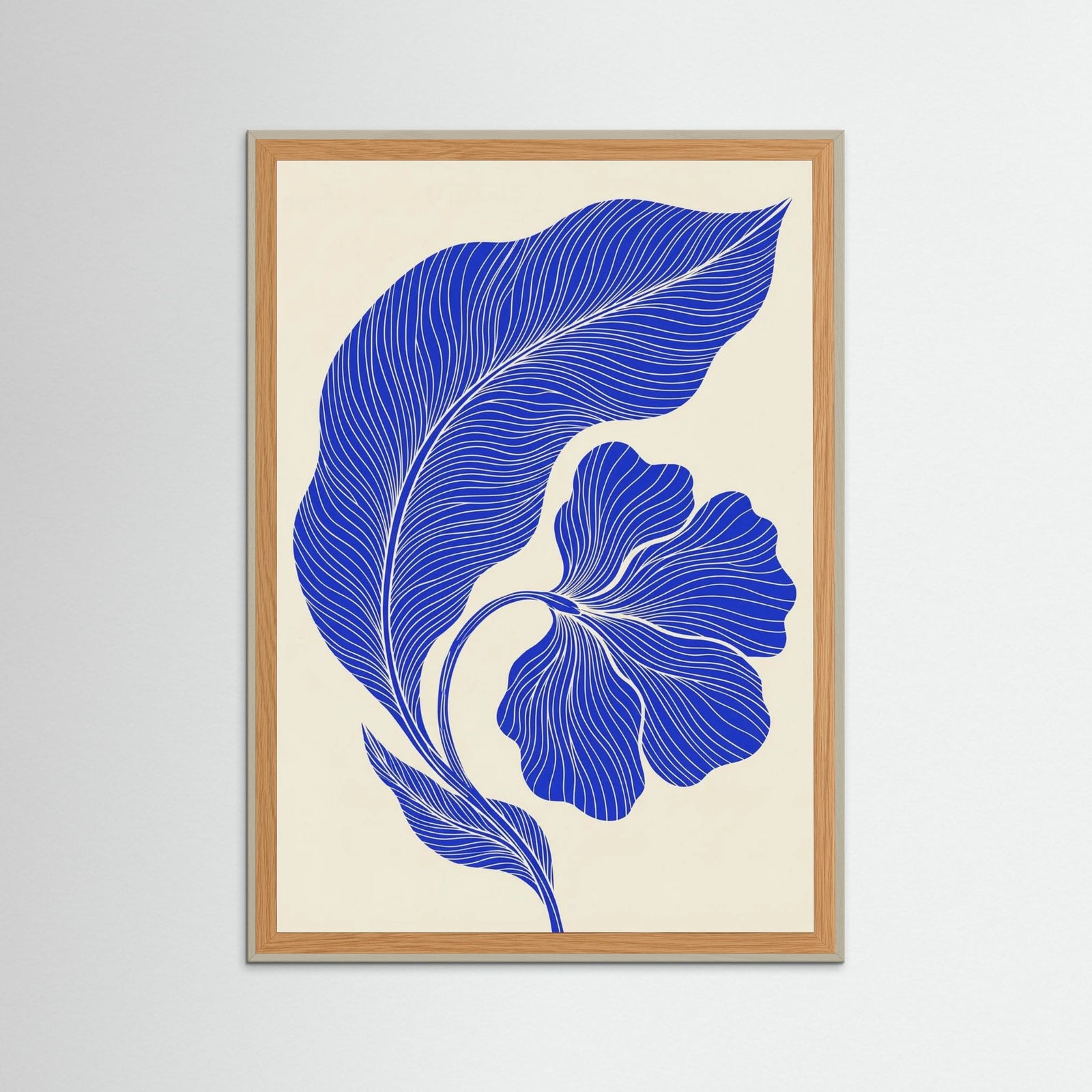 Grey Wood Fluid Silhouette