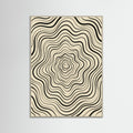 Grey Wood Fluid Stripes