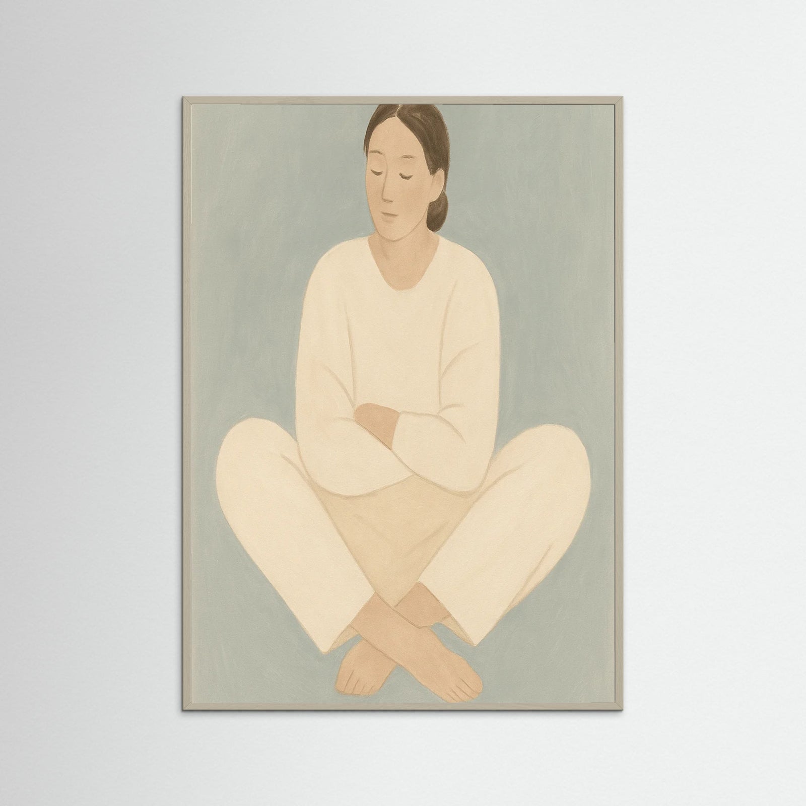 Grey Wood Folded Grace