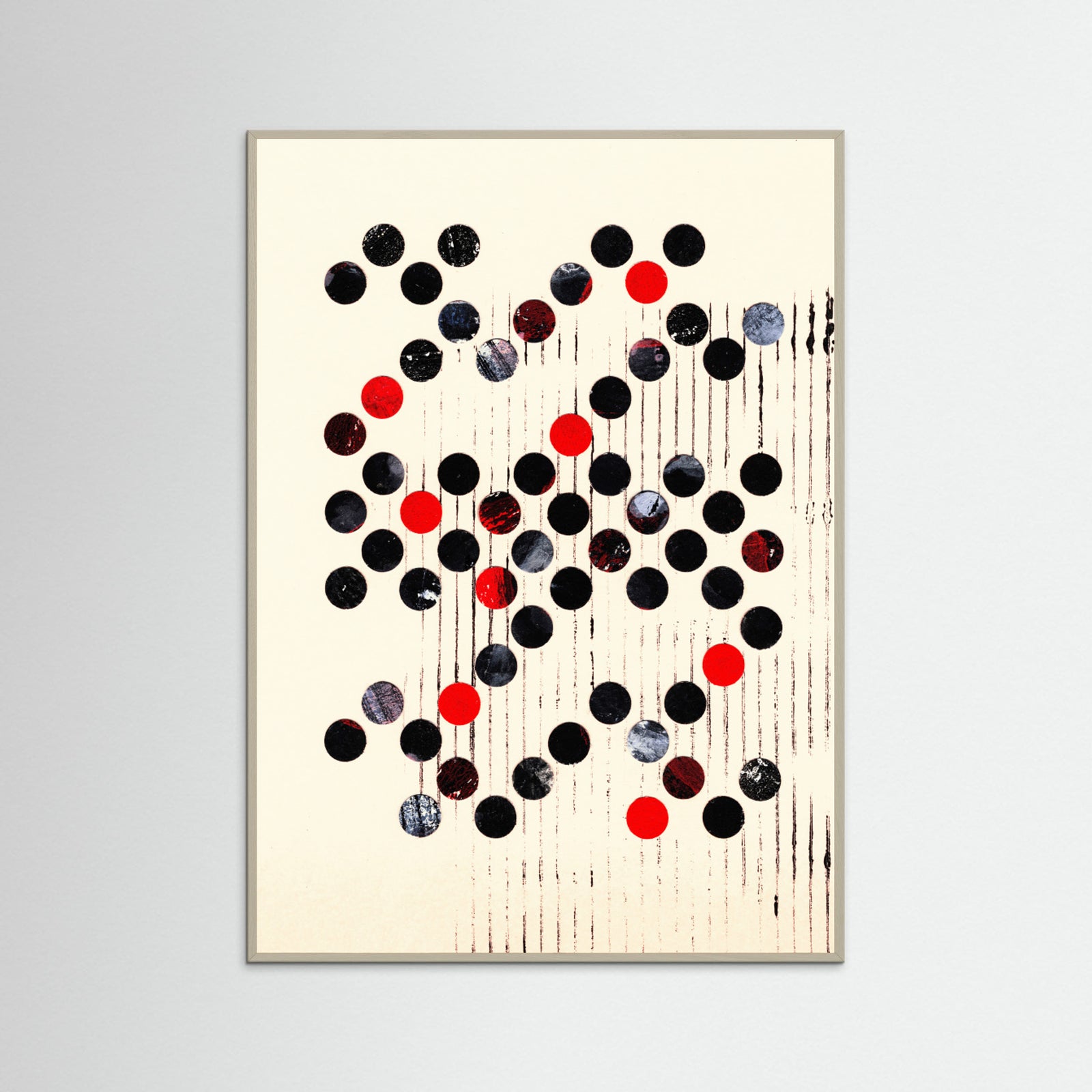 Grey Wood Formula 1. Poster