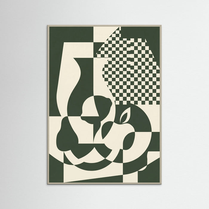Grey Wood Fragmented Gaze