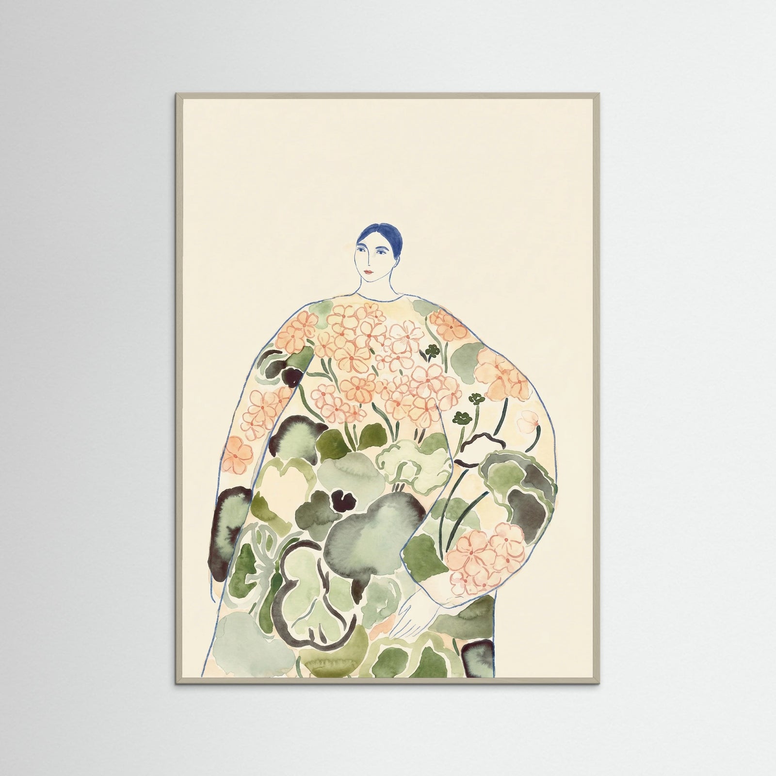 Grey Wood Gentle Bloom