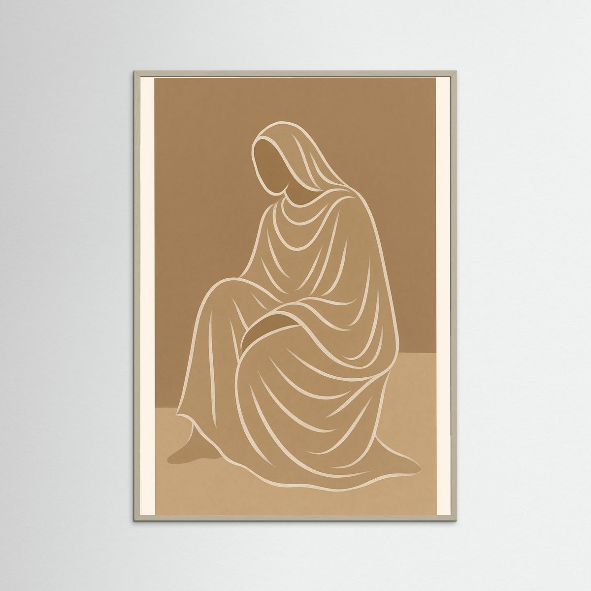 Grey Wood Gentle Contours
