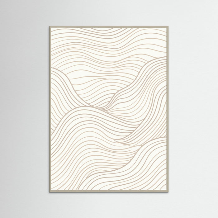 Grey Wood Gentle Curves