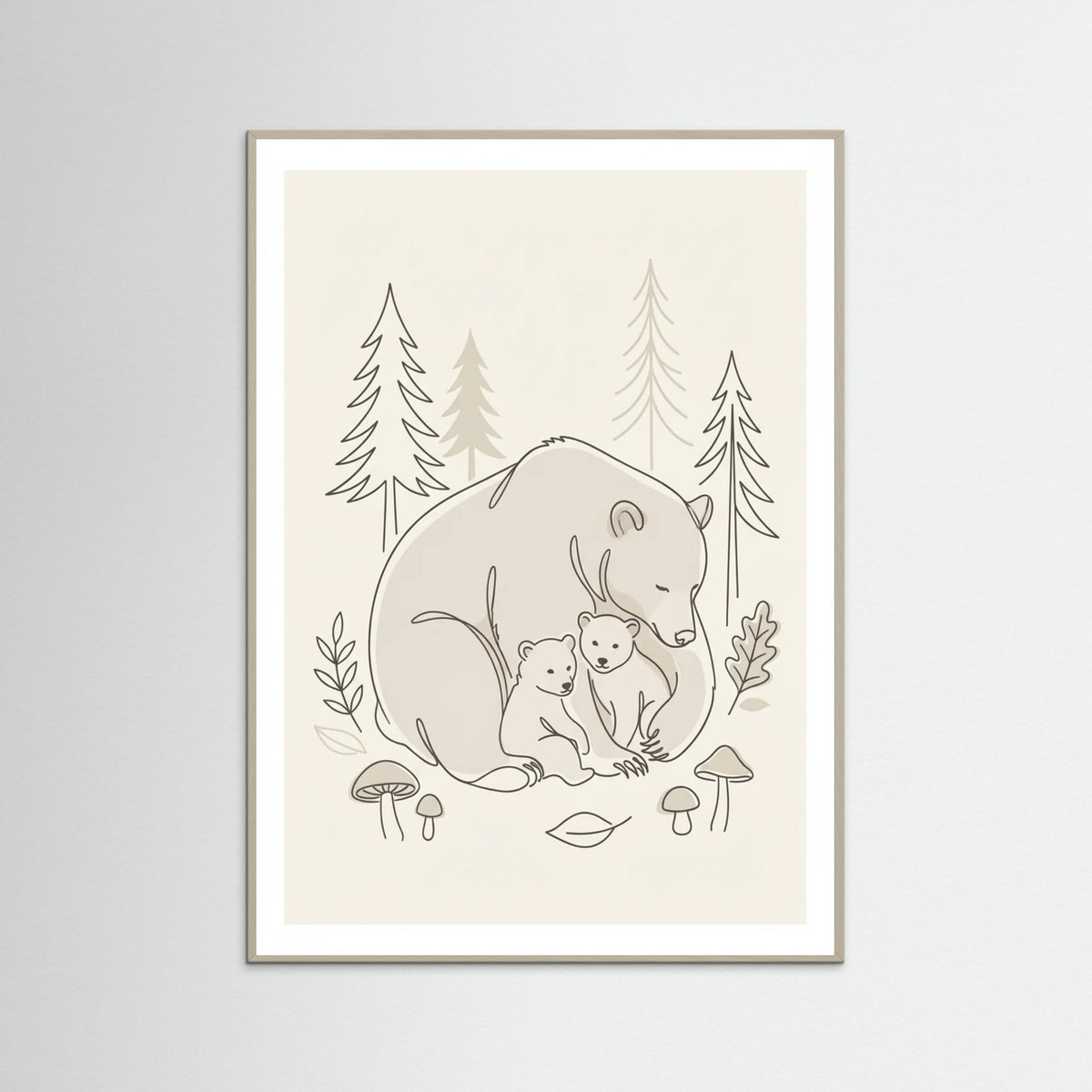 Grey Wood Gentle Kin