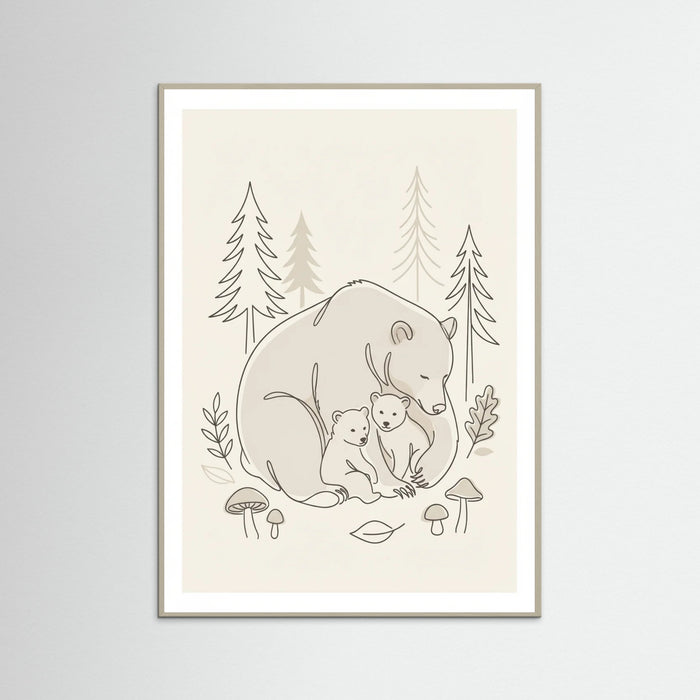 Grey Wood Gentle Kin