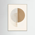 Grey Wood Geometric Serenity