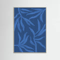 Affiche Ghost Fern 2 Indigo Monochrome – affiche et impression d’art