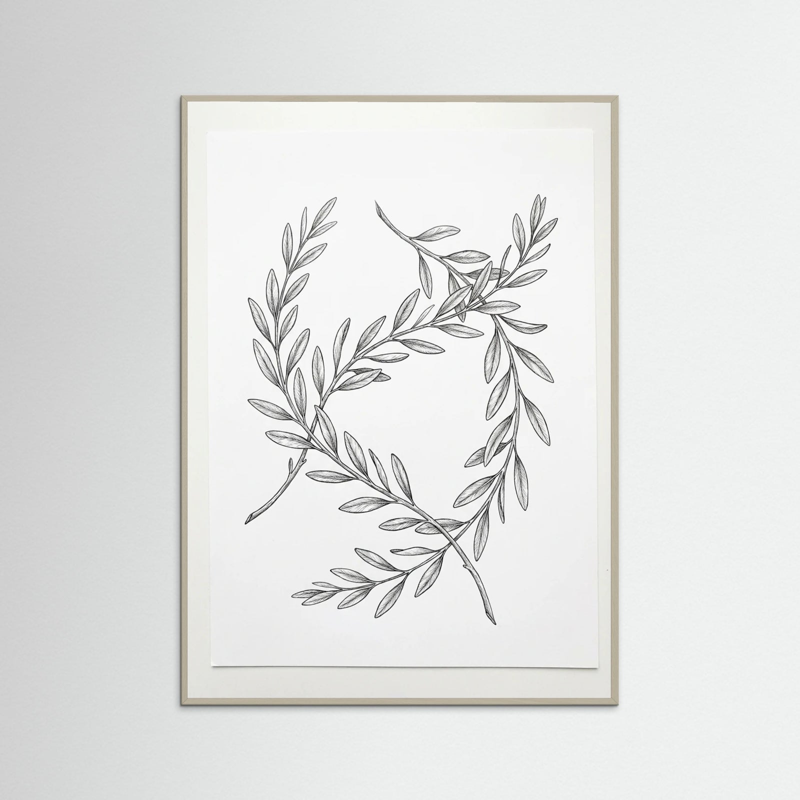 Grey Wood Ginkgo Grace