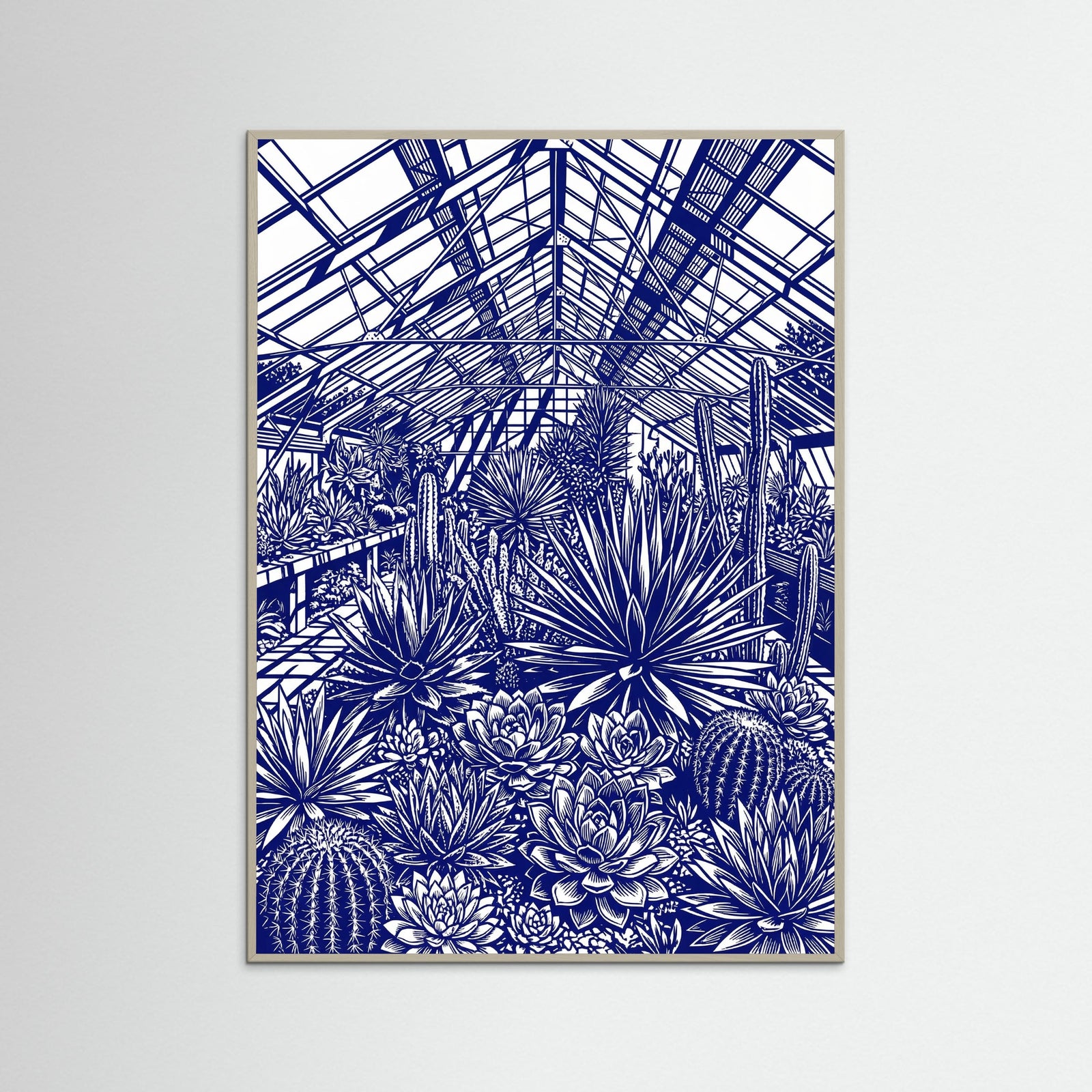 Grey Wood Glasshouse Canopy