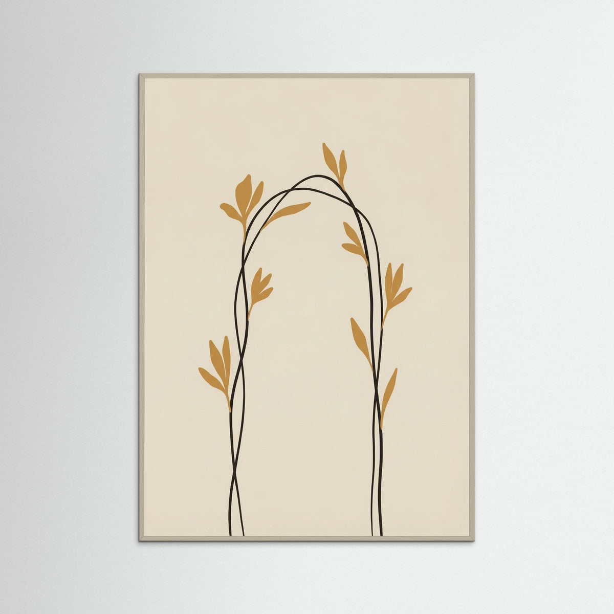 Grey Wood Golden Bloom Ascent