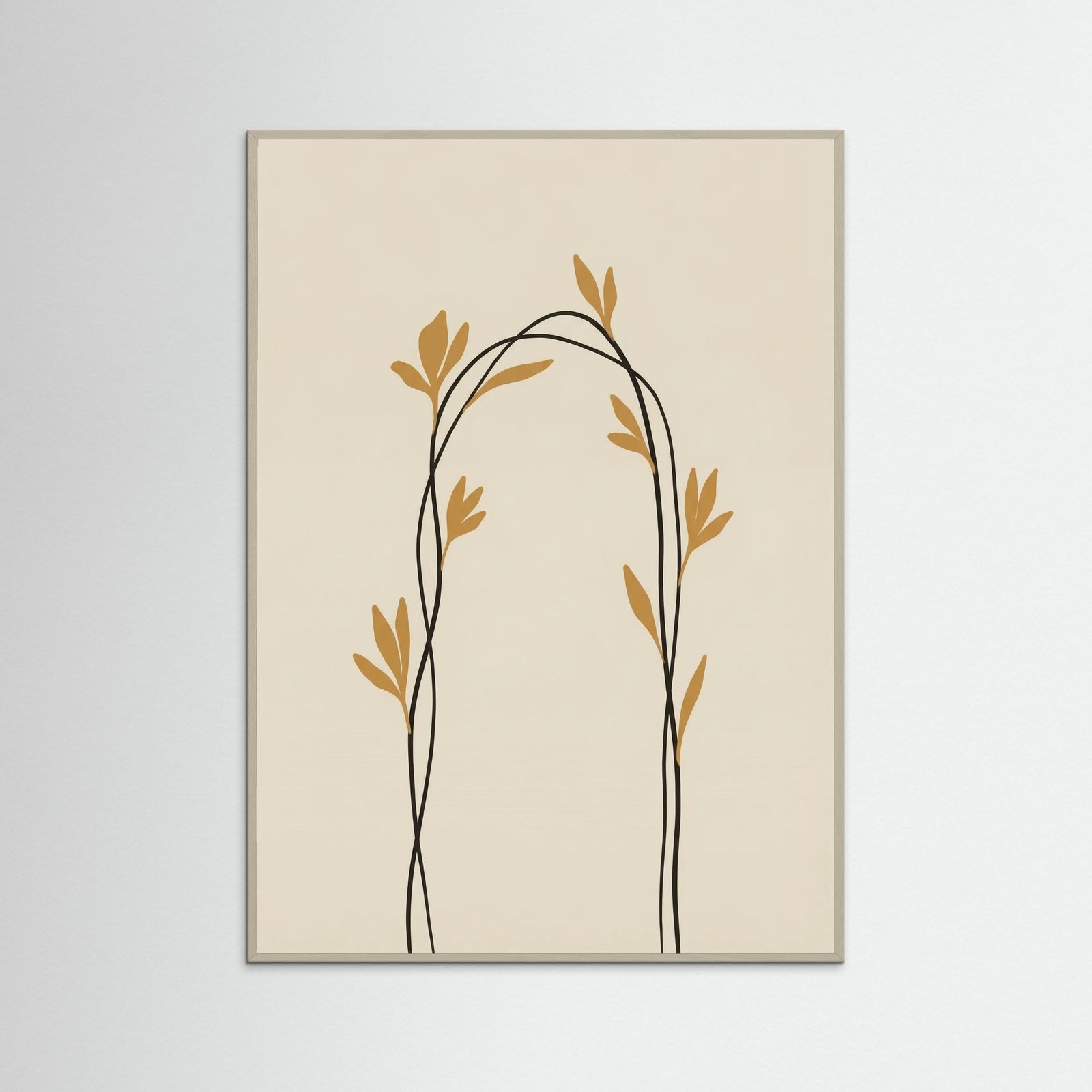 Grey Wood Golden Bloom Ascent