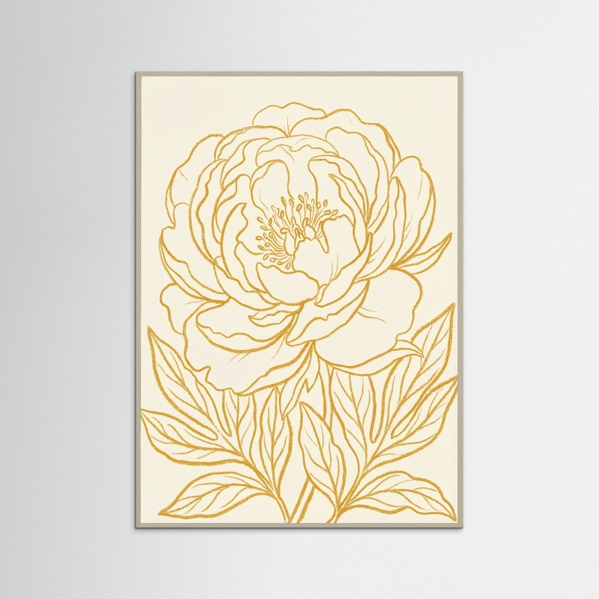 Grey Wood Golden Bloom