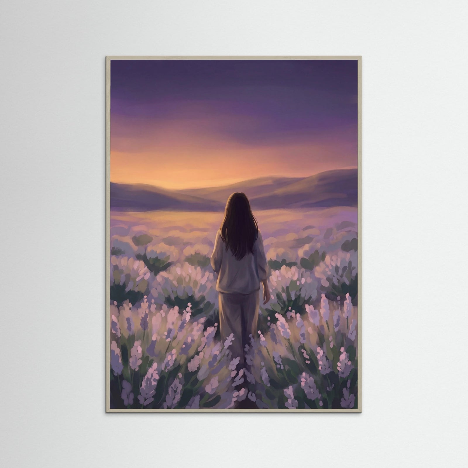 Grey Wood Golden Field Dream