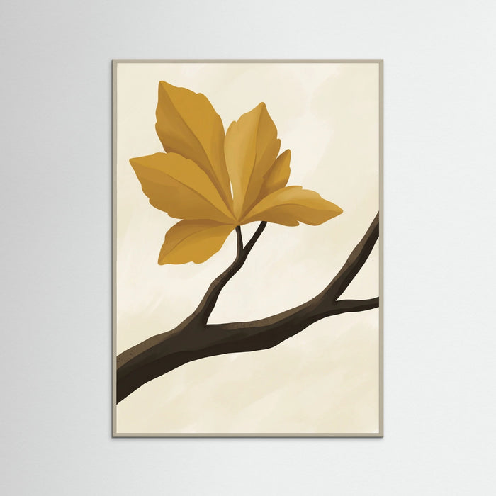Grey Wood Golden Hat