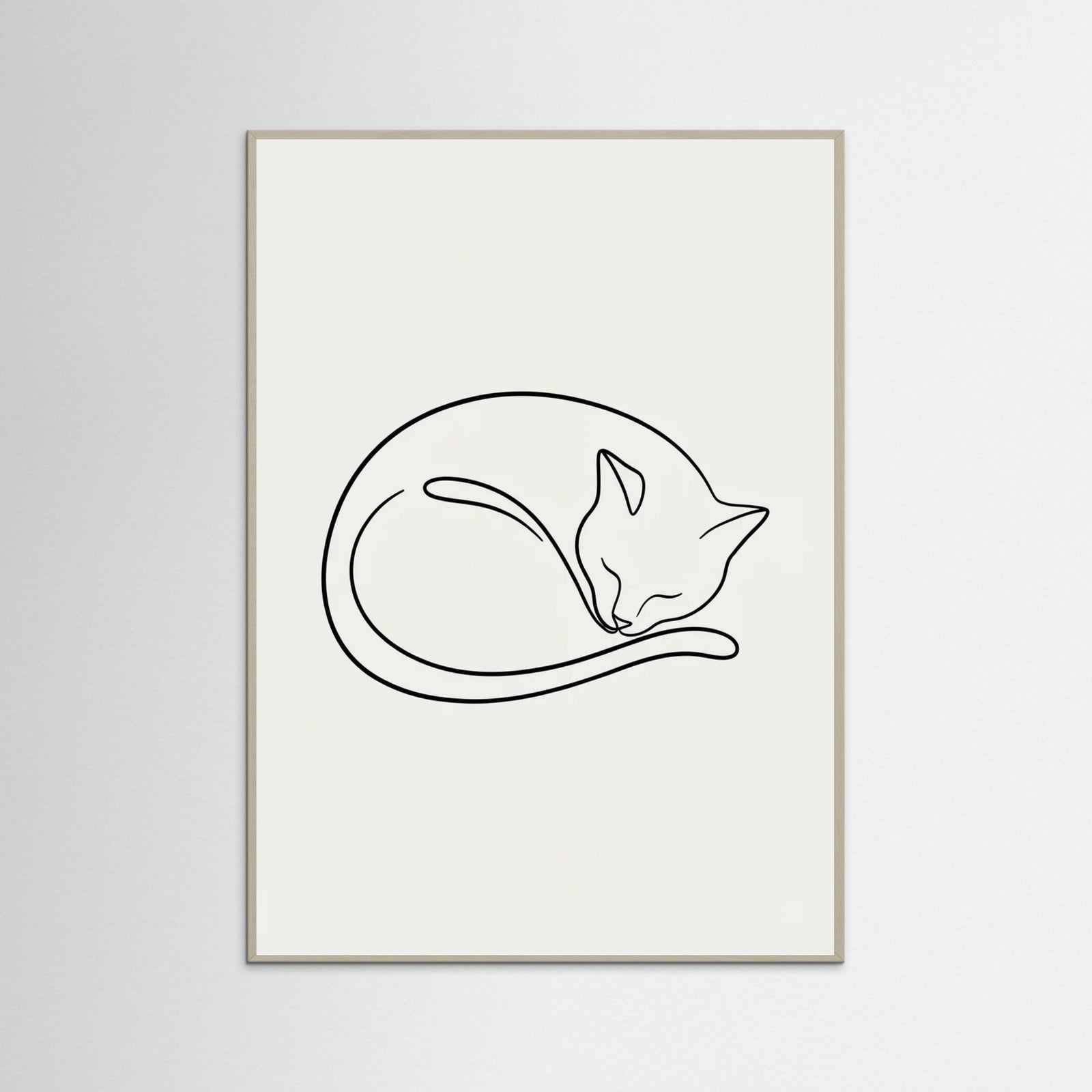 Grey Wood Graceful Contour