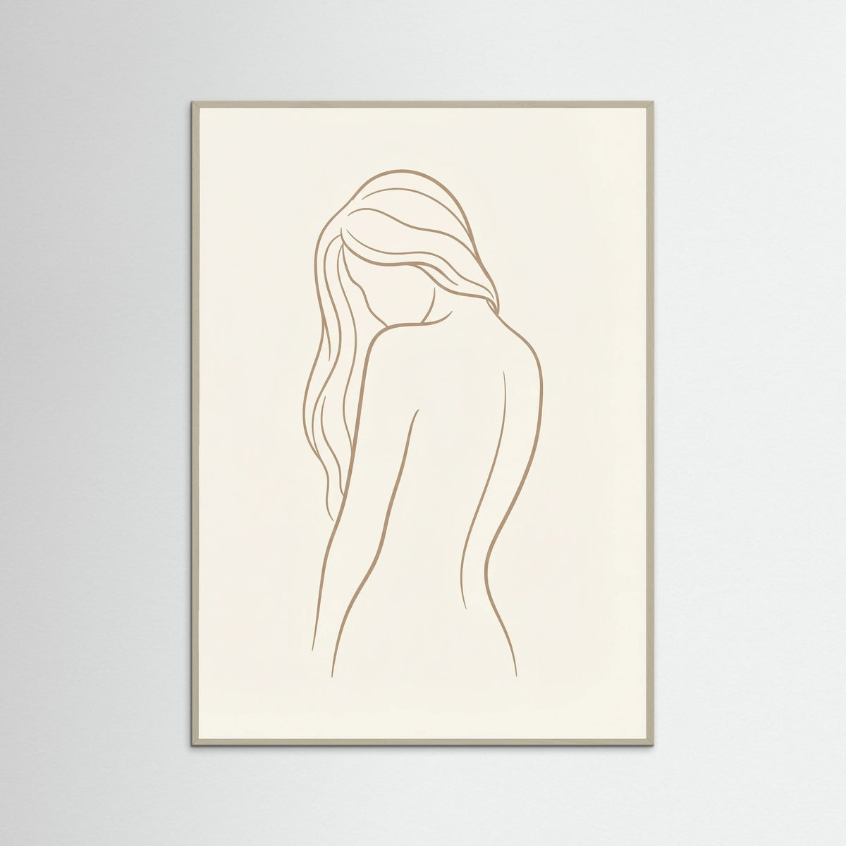 Grey Wood Graceful Contours