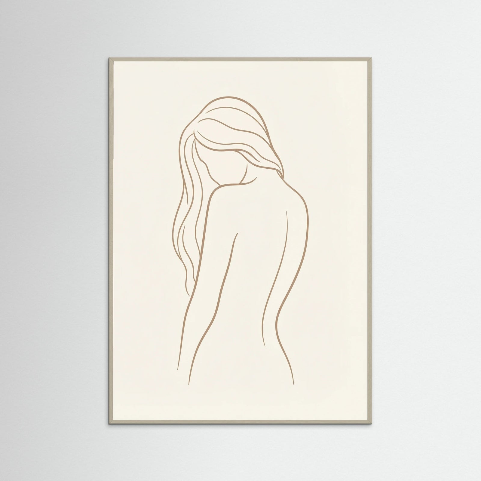 Grey Wood Graceful Contours