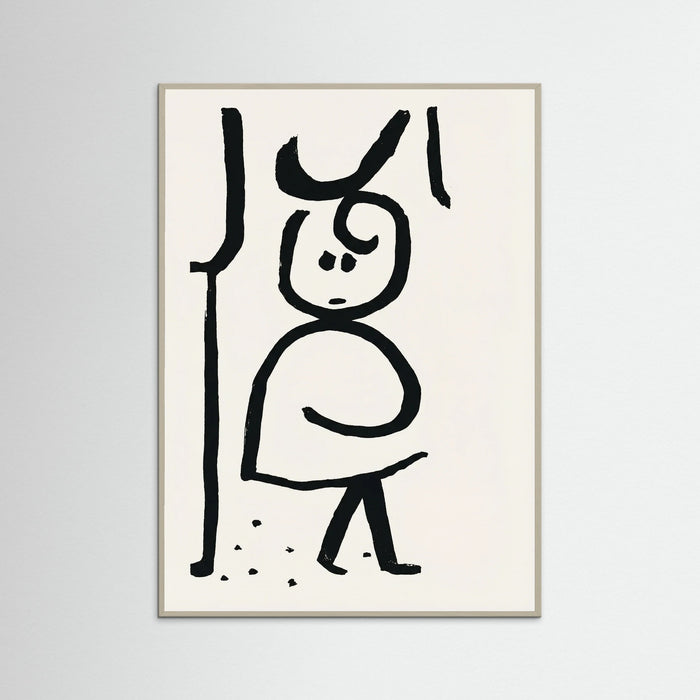 Grey Wood Graphic Contemplation