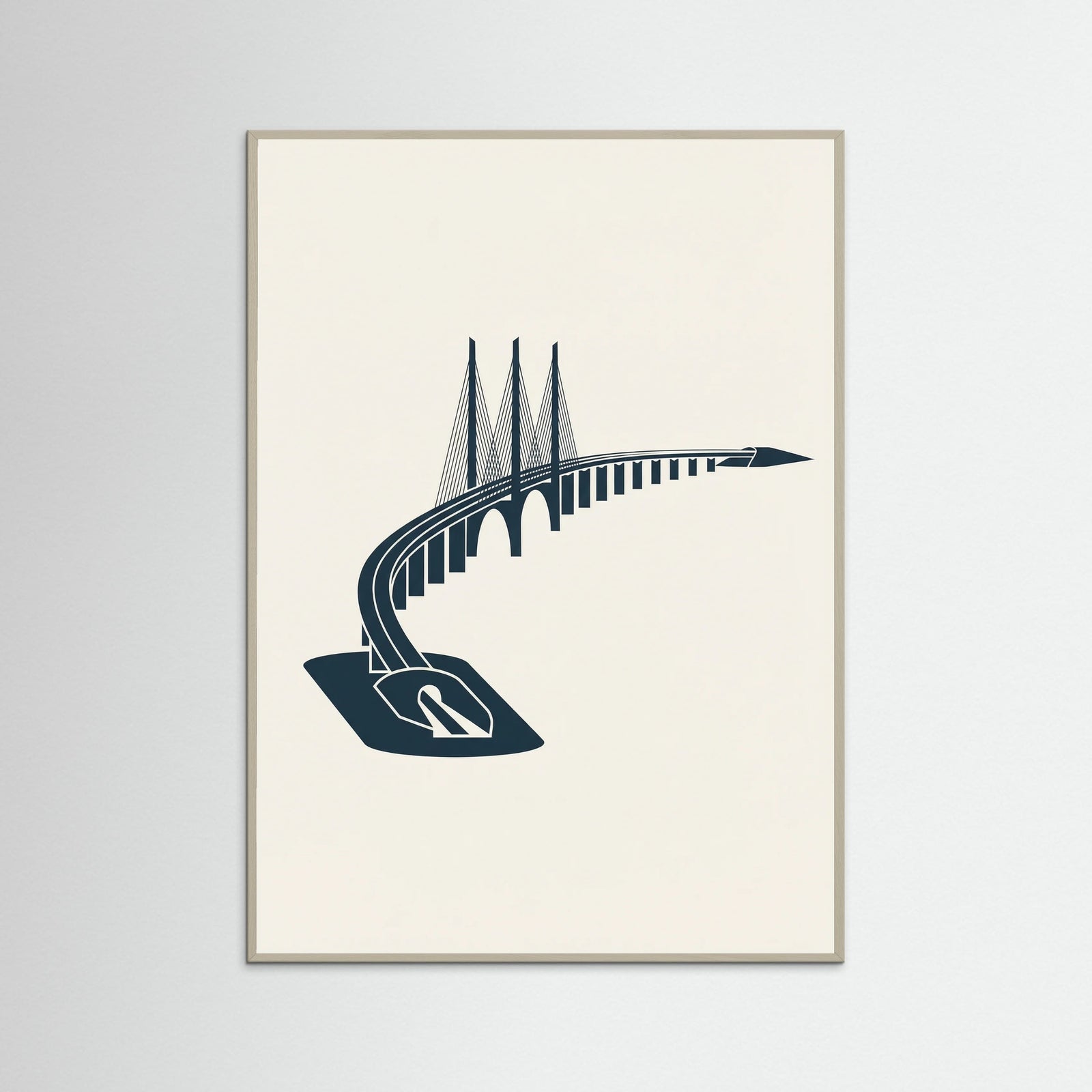 Grey Wood Harbor Tower Blueprint