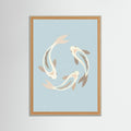 Grey Wood Harmonious Flight