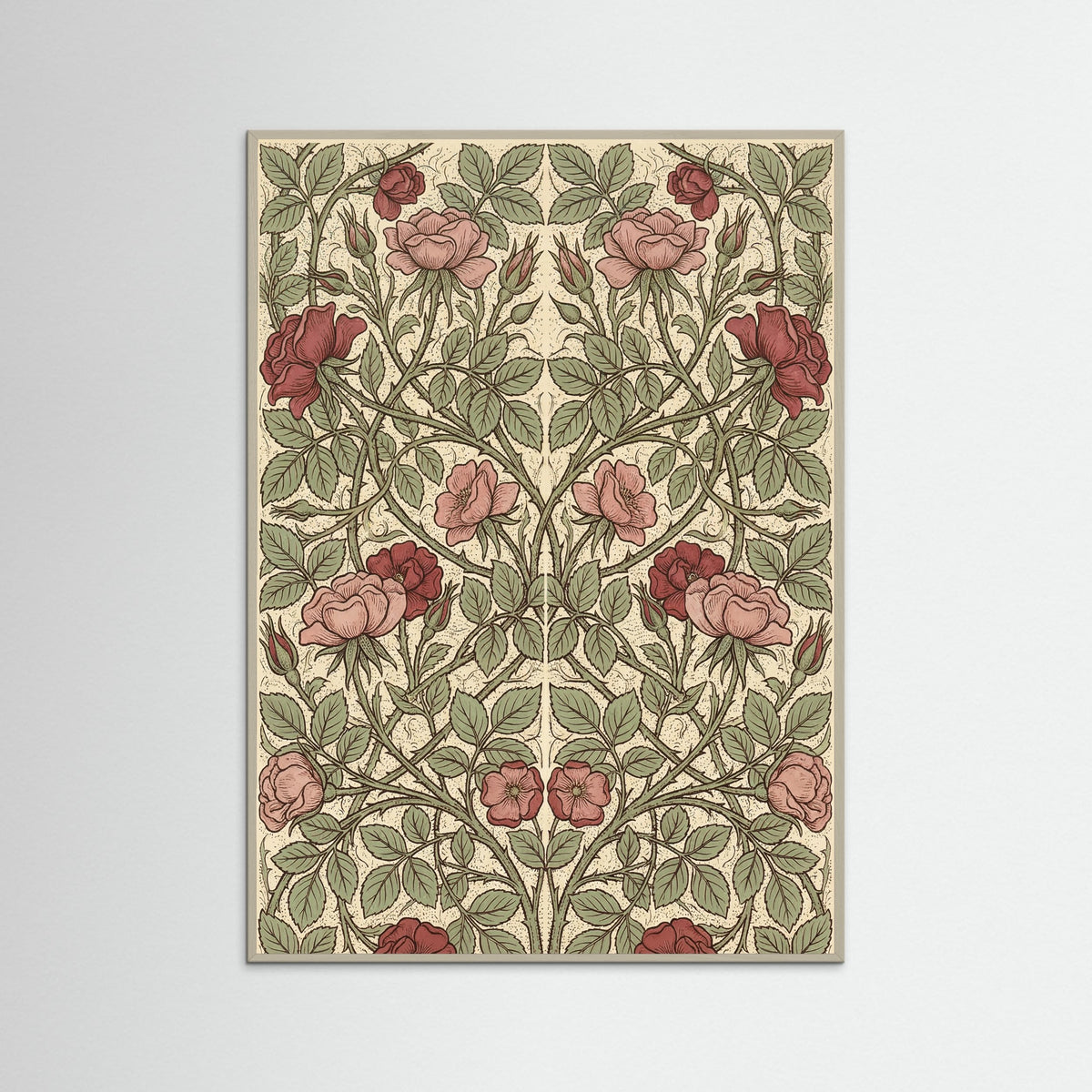Grey Wood Honeysuckle Pattern 1876
